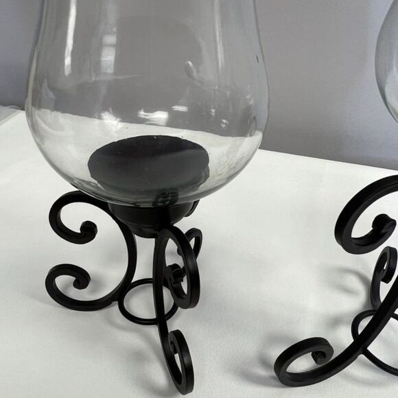 Pomeroy Canterbury Pillar Candle Holder - Set of 2 - Picture 3 of 5